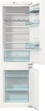 Gorenje Вбуд. холодильник з мороз. камерою, 177х55х54см, 2 двері, 180(68)л, А+, NF+, Зона св-ті, Внутр. диспл, білий (379545) NRKI418EE1 фото
