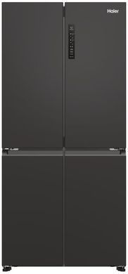 Haier Холодильник багатодверний, 181.5x83.3х65, холод.відд.-311л, мороз.відд.-156л, 4дв., А+, NF, інв., дисплей, чорний (386196) HCR3818ENPT фото