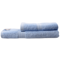 Текстиль банний SOHO Наб. руш. 50*90+70*140см бавовна 100% Abba Blue
