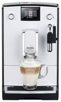Nivona Кавомашина CafeRomatica, 2,2л, зерно+мелена, ручний капуч, авторецептів -5, сіро-чорний (364152) NICR560 фото