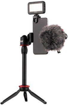 Микрофон с триподом для мобильных устройств 2Е MM011 Vlog KIT, 3.5mm 2E-MM011 фото