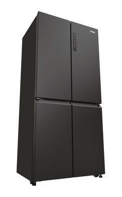 Haier Холодильник багатодверний, 181.5x83.3х65, холод.відд.-311л, мороз.відд.-156л, 4дв., А+, NF, інв., дисплей, чорний (386196) HCR3818ENPT фото