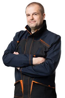 Брюки рабочие NEO Tools 81-237 Neo Garage, хлопок рипстоп, усиленные вставки Oxford, серые, CE EN ISO 13688 XXL