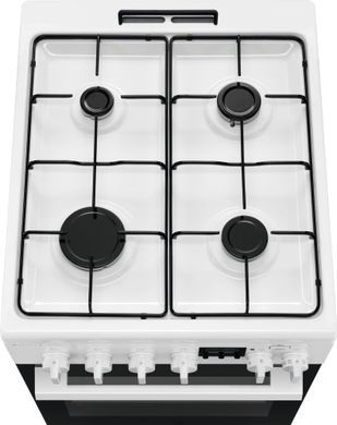 Electrolux Плита комбинированная, 58л, 50x60см, дисплей, конвекция, пар, белый LKK560232W фото