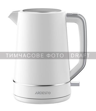Електрочайник ARDESTO 1.7л, Otter, пластик, білий матовий (384221) EKL-450W фото