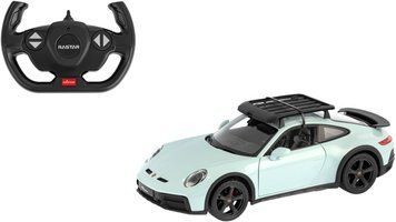 Машинка Rastar Porsche 911 Dakar Standard Version 1:14 Зеленый