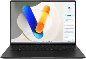 ASUS Ноутбук Vivobook S 16 M5606UA-MX026 16" 3.2K OLED, AMD R7-8845HS, 32GB, F1TB, UMA, NoOS, Черный 90NB1482-M00120 фото