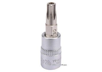 Головка торцева YATO квадрат 1/4 "TORX" Т30, L= 37 мм