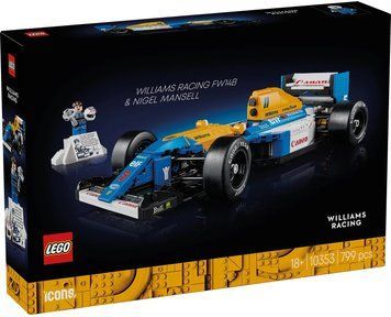 Конструктор LEGO Icons Williams Racing FW14B і Найджел Менселл (391071)
