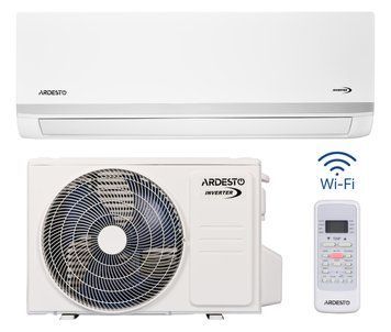 Кондиціонер Ardesto ACM-24ERP-R32-WF-AG-S 70м2 інвертор 24000BTU 7.0кВт A++/A+ -20&deg;С Wi-Fi R32 білий (375495) ACM-24ERP-R32-WF-AG-S фото