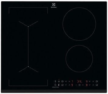 Electrolux Варочная поверхность индукционная, 60см, расширенная зона, Hob2Hood, черный LIV63431BK фото