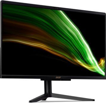 Комп'ютер персональний моноблок Acer Aspire C24-1600 23.8" FHD, Intel С N4505, 8GB, F256GB, UMA, WiFi, Lin, чорний (389497)