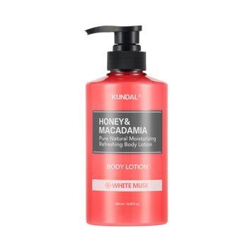 Лосьйон для тіла "Білий Мускус" Kundal Honey & Macadamia Pure Body Lotion White Musk 500ml