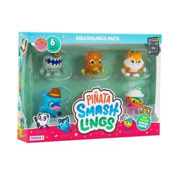 Набір фігурок PINATA SMASHLINGS &ndash; КУМЕДНІ ГЕРОЇ (6 фігурок, в асорт.)