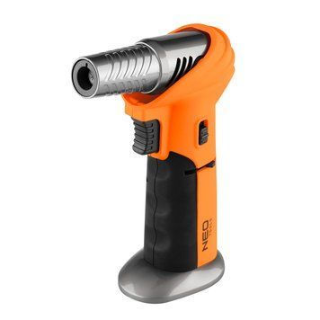 Газова мікропальник NEO TOOLS 19-908 з п'єзорозпалом, 360&deg; обертання, контроль полум'я
