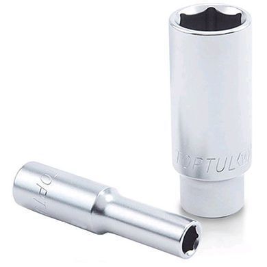 Головка торцевая длинная TOPTUL 3/8" 21 мм BAEE1221