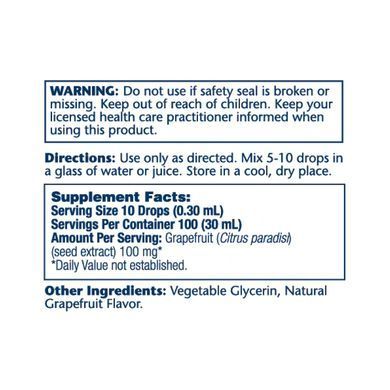 Grapefruit Seed Extract 100mg - 30ml Solaray