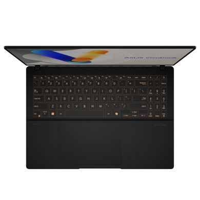 ASUS Ноутбук Vivobook S 16 M5606UA-MX026 16" 3.2K OLED, AMD R7-8845HS, 32GB, F1TB, UMA, NoOS, Чорний (379400) 90NB1482-M00120 фото