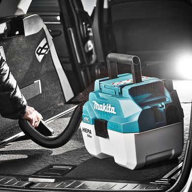 Makita Пылесос строительный DVC750LZ, 18В, LXT, без АКБ и ЗУ DVC750LZ фото