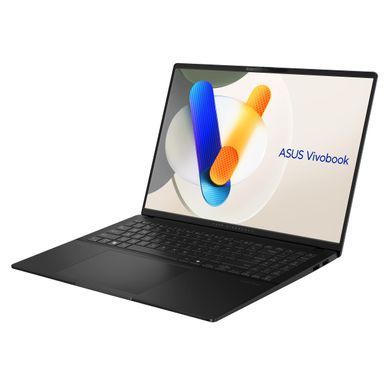 ASUS Ноутбук Vivobook S 16 M5606UA-MX026 16" 3.2K OLED, AMD R7-8845HS, 32GB, F1TB, UMA, NoOS, Чорний (379400) 90NB1482-M00120 фото