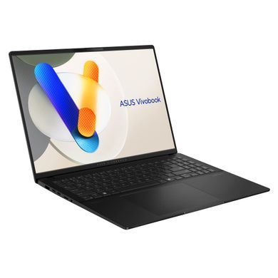 ASUS Ноутбук Vivobook S 16 M5606UA-MX026 16" 3.2K OLED, AMD R7-8845HS, 32GB, F1TB, UMA, NoOS, Чорний (379400) 90NB1482-M00120 фото