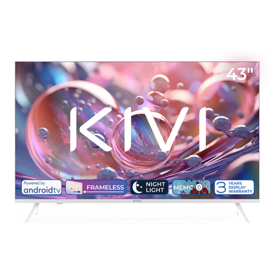 ТВ 43 ", UHD, Smart TV, White Kivi 43U760QW 3722918 фото