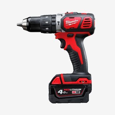 Дрель-шуруповерт с ударом аккумуляторная MILWAUKEE, M18 BPD-403C 4933448360 фото