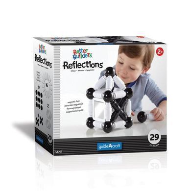 Магнітний конструктор Guidecraft Better Builders Reflections, 29 деталей (G8307) dt_1295 фото