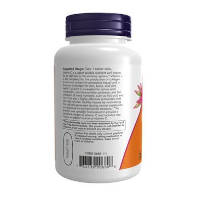 C-1000 RH SR - 100 tabs Now Foods
