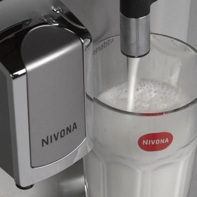 Кофемашина Nivona CafeRomatica, 2,2л, зерно+молотый, ручной капуч, авторецептов -5, серо-черный (364152) NICR560 фото