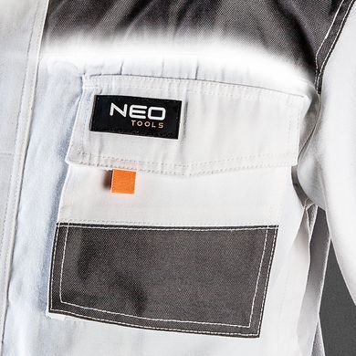 Рабочая куртка Neo Tools 81-110 с усилением и карманами для инструмента L