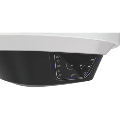 Водонагрівач електр. Ariston круглий слім PRO1 ECO 50 V SLIM 1.8K PL EU, 50л, 1,8кВт, ел. кер-ння, B, білий (384243) 3626460 фото