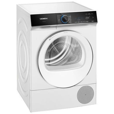 Siemens Сушильна машина тепловий насос, 8кг, A++, 60см, дисплей, білий (371512) WQ45B290UA фото