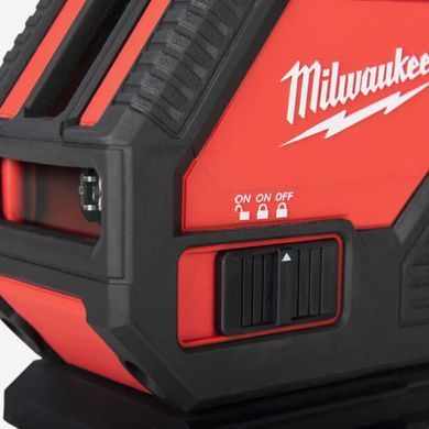 Нівелір лінійний лазерний на батарейках MILWAUKEE, CLL-C (кейс)