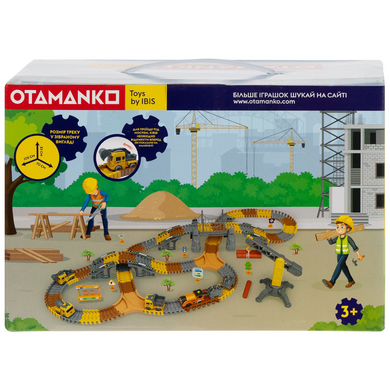 Игровой набор OTAMANKO Автотрек Удивительные приключения: Строительная площадка ibs_5320263 фото