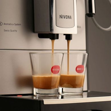 Кофемашина Nivona CafeRomatica, 2,2л, зерно+молотый, ручной капуч, авторецептов -5, серо-черный (364152) NICR560 фото