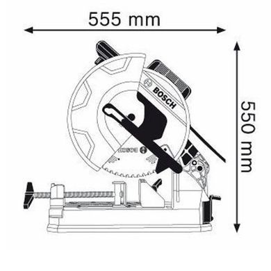 Відрізна машина по металу Bosch GCD 12 JL(0601B28000) 0601B28000 фото