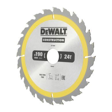 Диск пильный СONSTRUCTION DeWALT DT1944