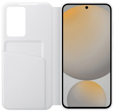 Чохол для смартф. SAMSUNG для S24 FE Smart View Wallet Case White (EF-ZS721CWEGWW) EF-ZS721CWEGWW фото