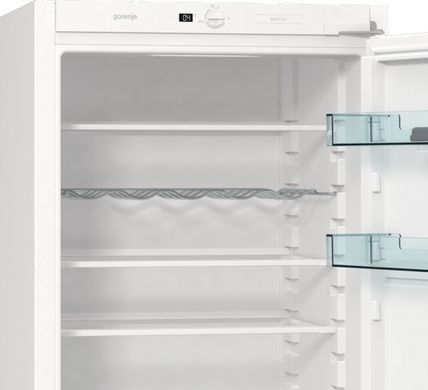 Gorenje Вбуд. холодильник з мороз. камерою, 177х55х54см, 2 двері, 180(68)л, А+, NF+, Зона св-ті, Внутр. диспл, білий (379545) NRKI418EE1 фото