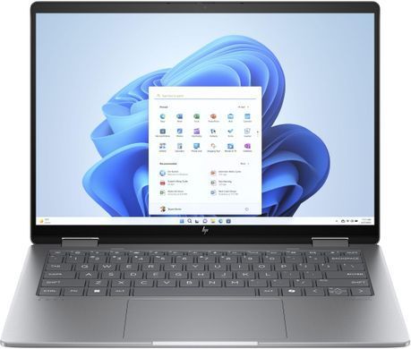 HP Ноутбук ENVY x360 14-fc0001ua 14" 2.8K OLED Touch, Intel U7-155U, 32GB, F1024GB, UMA, Win11, сірий (383216) AQ8Q1EA фото
