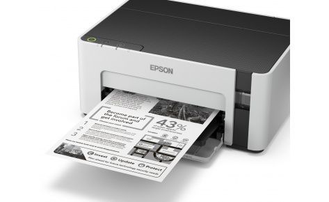 Epson Принтер ink mono A4 EcoTank M1100 32 ppm USB Pigment (306081) C11CG95405 фото