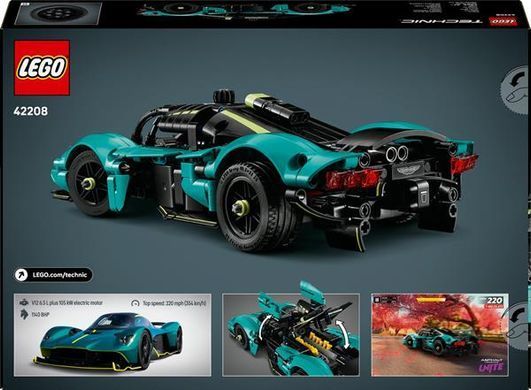 Конструктор LEGO Technic Aston Martin Valkyrie 707 деталей (42208)