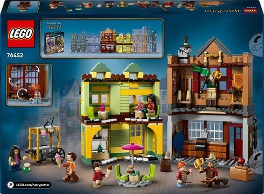 Конструктор LEGO Harry Potter Якісні товари для квідичу і кафе з морозивом 795 деталей (76452)
