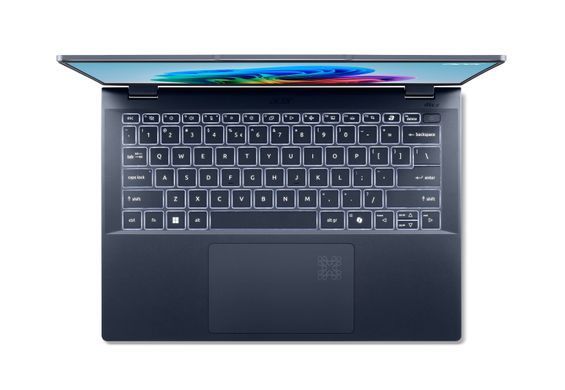 Acer Ноутбук Swift 14 AI SF14-51 14" 2.8K OLED, Intel U7-258V, 32GB, F1TB, UMA, Win11, синий NX.J2KEU.003 фото