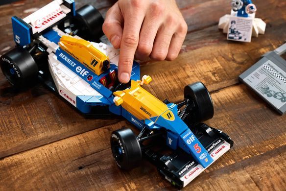 Конструктор LEGO Icons Williams Racing FW14B і Найджел Менселл (391071)