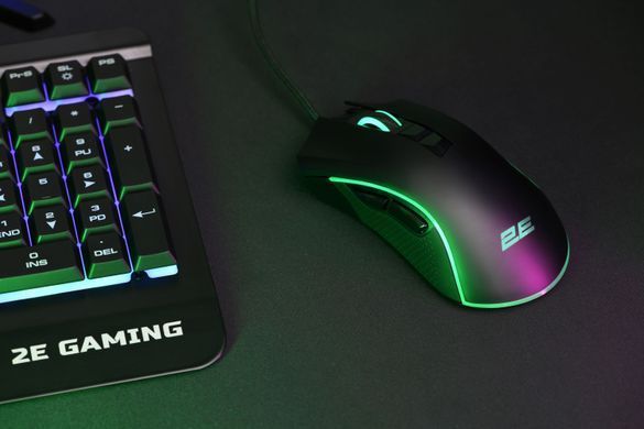 2E Gaming Миша MG340 RGB USB Black (318519) 2E-MG340UB фото