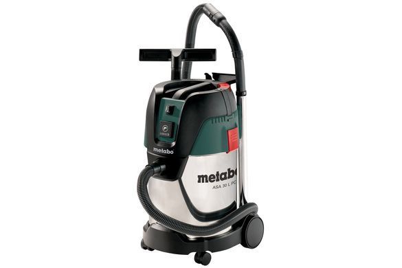 Metabo Пилосос професійний ASA 30 L PC Inox, 1250Вт, 210мБар, контейнер 30л, 9.6кг (309772) 602015000 фото