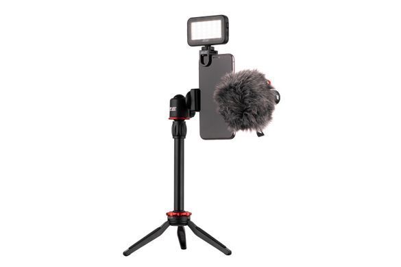 Мікрофон з триподом для мобільних пристроїв 2Е MM011 Vlog KIT, 3.5mm (333353) 2E-MM011 фото