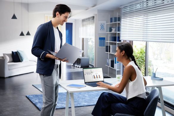 Acer Ноутбук Swift 14 AI SF14-51 14" 2.8K OLED, Intel U7-258V, 32GB, F1TB, UMA, Win11, синий NX.J2KEU.003 фото